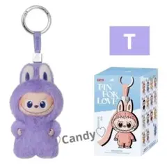 ラブブ イニシャル Tぬいぐるみ アルファベット Labubu 【正規品】❼