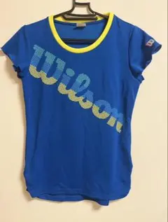 Wilson テニス Tシャツ Lサイズ 青/黄のサムネイル
