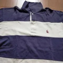 90's NAUTICA ボーダー ポロシャツのサムネイル