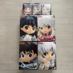 ✨【新品未開封】犬夜叉 Q posket フィギュア 5体➕鉄砕牙セット✨ ✨【新品未開封】犬夜叉 Q posket フィギュア 5体➕鉄砕牙セット