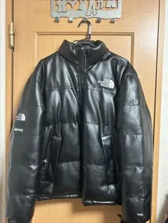 THE NORTH FACE × Supreme レザーダウンジャケット M
