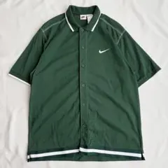 【90〜00s】NIKE ナイキ 白タグ スウォッシュロゴ コットン 半袖シャツのサムネイル