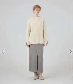 MACPHEE グレー タイトスカート