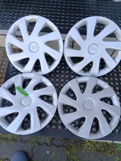 ホンダ ステップワゴン純正 古い シルバー ホイールキャップ 4個セット 