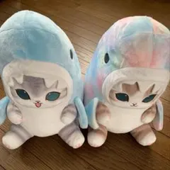 モフサンド パステルサメにゃん 2種類 BIGぬいぐるみ