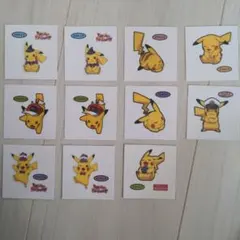 【最終価格】ポケモンパン デコキャラシール ピカチュウ