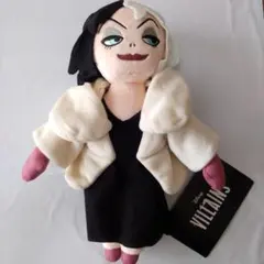 クルエラ ぬいぐるみ 101匹わんちゃん ヴィランズ ディズニー