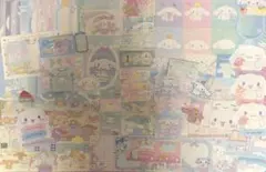 シナモロール　メモ帳　サンリオ　ダイカット　平成レトロ　レターセット