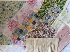花柄はぎれ　10枚セット