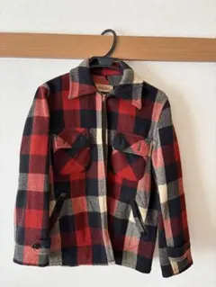 RRL ダブルアールエル チェック柄 ウール100% ブルゾン ジャケット
