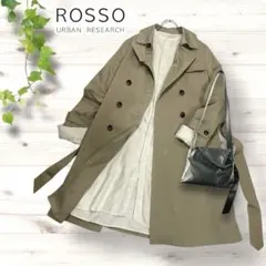 URBANRESEARCH ROSSO ロッソ ダブルブレスト トレンチコート