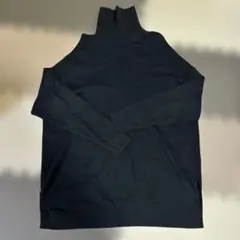 AMERICAN HOLIC ブラック タートルネックニット　L