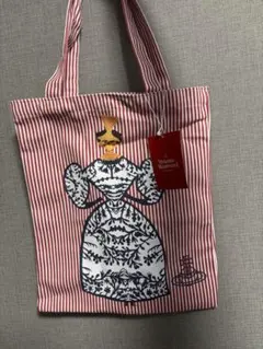 新品未使用タグ付きVivienne Westwood ノベルティトートバッグ