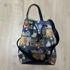 ディズニーストア　シンデレラ柄　巾着バッグのサムネイル