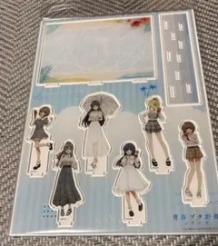 青春ブタ野郎シリーズ A5 ビジュアルアクリルプレート バカンスver