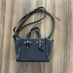 く*み様 GIANNI CHIARINI ブラック ショルダーバッグミニ