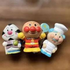 アンパンマン　ソフビ　おにぎりマン　ジャムおじさん