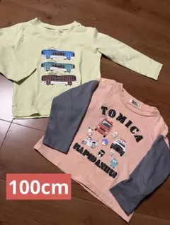 長袖ロンT２点セット☺︎100cm☺︎
