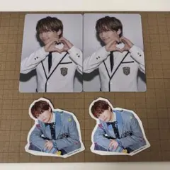 藤原丈一郎 HARD WORKファミクラストア限定盤 トレカ シール 2セット