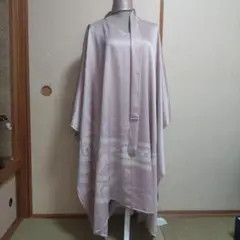 正絹 絞り 訪問着 着物リメイク チュニックワンピースセミオーダー