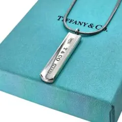 ティファニー ナロー バー ネックレス 925 シルバー 1937 オールド