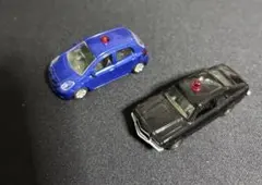 パトカー仕様ミニカー2台セット