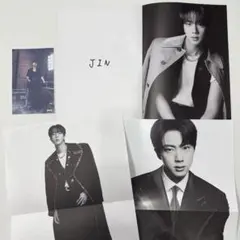 BTS ARIRANG アリラン　JIN ポスター　モノクロ　ポストカード