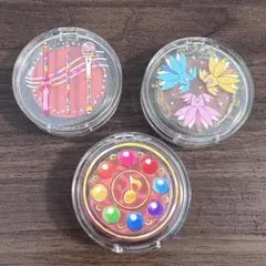 おジャ魔女どれみ カプセルトイ アイシャドウ 3個セット