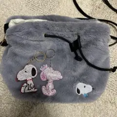 スヌーピー バッグ キーホルダー