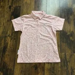 ルコックゴルフ　半袖ポロシャツ　M ピンク　美品