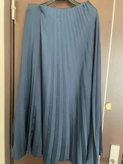 ZARA ダークブルー プリーツスカート Sサイズ