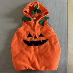 TREFIORI かぼちゃコスチューム フード付き　80-90