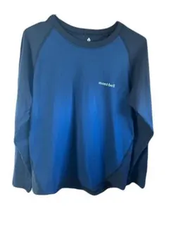 mont-bell 長袖カットソー ネイビー