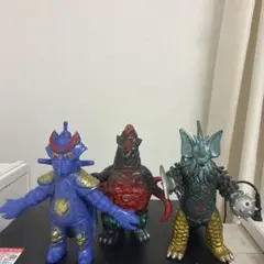 ウインダム＆ミクラス＆アギラ（ブルマァク復刻）未開封ソフビフィギュア３体セット アギラ ミクラス ウインダム 3体セット 800シリーズ 生産終了ソフビ