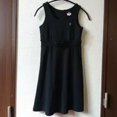 バービー　140cm　ブラック　ジャンパースカート　伸縮　卒業式　入学式