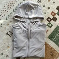 UNIQLO エアリズム　XL フード付きパーカー ベージュ　美品