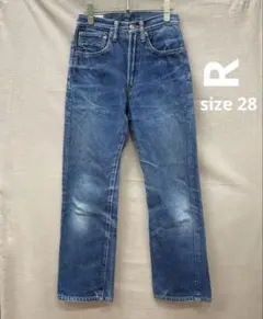 i521＊ R 45rpm レディース デニムパンツ サイズ28 ライトブルーのサムネイル