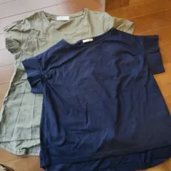 無地Tシャツ 2枚セット