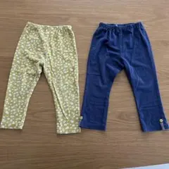 薄手レギンス・パンツ2枚セット 80・90cmのサムネイル