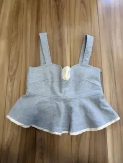 Another Edition ペプラムビスチェ