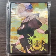 混沌の女神様　FGO　カオスプラチナレア スリーブセット ジャンヌ・ダルク スリーブ 混沌の女神様 FGO カオスプラチナレア