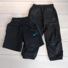 Nike パンツ 110-120cm　ハーフ　ロング　2枚セット　運動　スポーツ