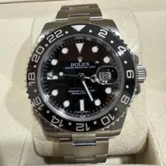 早い者勝ち　ロレックスGMTマスター2 116710LN 2018年　付属品完品のサムネイル