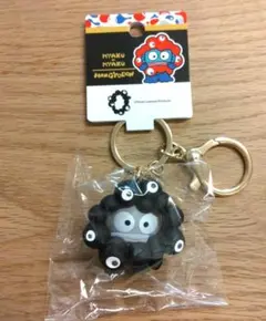 万博 ミャクミャク サンリオ 黒 ブラック キーホルダー ハンギョドン