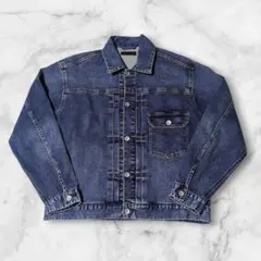 【ユニクロ】1st デニムジャケット/Gジャン/インディゴ/Lサイズ