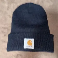 Carhartt 黒ニット帽