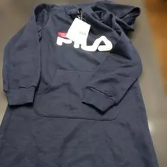 FILA フード付き長袖ワンピース 130サイズ