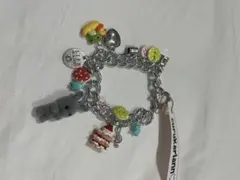 ブレスレット　平成女児　ウィッシュコア y2k ボタン クローバー