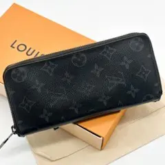 ルイヴィトン ジッピーウォレット ヴェルティカル エクリプス モノグラム 長財布