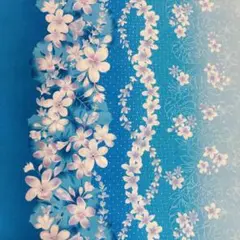[no.4662]セール☆キャシーマム レイナニ ブルー 生地＊